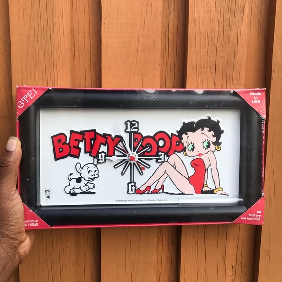 1998 Betty Boop clock vintage 90s collectibles - Picture 7 of 7
